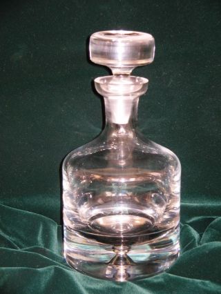 Glas - Karaffe Flasche Schnapsflasche Cognag Whisky Wasser Bild