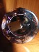 Ranftbecher M Poliergoldrand Violett Mit Floraler Emaille Malerei Überfang Glas Sammlerglas Bild 7