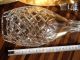 Bleikristall Wein Karaffe 36 Cm Hoch,  9,  5 Cm Breit Karreeschliff,  Handarbeit Kristall Bild 4