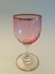 Antike Stengelgläser 5 Stk Sherry Glas Aperitif Rosa Gold Konvolut Geschenk Glas & Kristall Bild 6