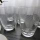 Alte Trinkgläser,  Wassergläser Mit Linien Schliffdekor 6 Stück Glas & Kristall Bild 1