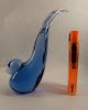 Murano Cenedese Signierter Glas Vogel Selten Tolles Blau Antonio Da Ros Ca.  1961 Glas & Kristall Bild 10