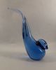 Murano Cenedese Signierter Glas Vogel Selten Tolles Blau Antonio Da Ros Ca.  1961 Glas & Kristall Bild 14