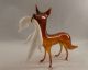 Lauscha/ Birmini Sehr Alte Tierfigur Fuchs Mit Gans Seltene AusfÜhrung Top Sammlerglas Bild 1