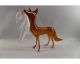Lauscha/ Birmini Sehr Alte Tierfigur Fuchs Mit Gans Seltene AusfÜhrung Top Sammlerglas Bild 2