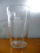 6 Schlichte Trinkgläser Für Wasser Oder Softdrinks Mit Traubenschliff Glas & Kristall Bild 2