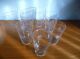 6 Schlichte Trinkgläser Für Wasser Oder Softdrinks Mit Traubenschliff Glas & Kristall Bild 4