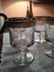 6 Murano Medici Römische Rotweingläser Echt - Gold Rand Rotweinglas 1960 Glas & Kristall Bild 5
