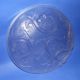 Grosse Antike Schale Glasteller Art Deco Drachenrelief Milchglas Kristall Bild 2