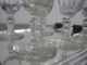 6 Antike Gläser Sherryglas Weinglas Facettenschliff Um 1880 Kristall Bild 9