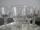 6 Antike Gläser Sherryglas Weinglas Facettenschliff Um 1880 Kristall Bild 8