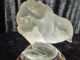 Paperweight,  Kristallfigur Küken,  Satin Glas,  Sévres Frankreich,  Signiert Sammlerglas Bild 1