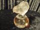 Paperweight,  Kristallfigur Küken,  Satin Glas,  Sévres Frankreich,  Signiert Sammlerglas Bild 2