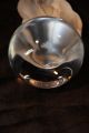 Paperweight,  Kristallfigur Küken,  Satin Glas,  Sévres Frankreich,  Signiert Sammlerglas Bild 5