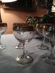 6 Murano Medici Portwein Gläser Dessertwein Glas Echt - Gold Rand 1960 Glas & Kristall Bild 9