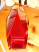Murano Blockvase Facettenvase Seguso Empoli Sommerso 20,  5 Cm Vase Muranoglas Top Glas & Kristall Bild 6