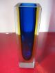 Vase Org.  Murano Glas; Rare; Top; Sommerso Technik; Italia; Beautifull; Vintage Glas & Kristall Bild 6