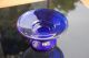 Kerzenhalter Leonardo Blau Dekorglas Bild 1