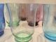 Antike Gläser,  Bunt,  Mundgeblasen Und Handgeschliffen,  Art Deco Glas & Kristall Bild 8