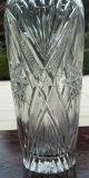 Rarität Böhmen Ein Vasen Paar Jugendstil Kristallglas Handgeschliffen Antik Sammlerglas Bild 2