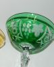 Nachtmann,  Kristallgläser,  1 X Sektschale,  Trauben Schliff,  Rares Glas,  12 Cm Kristall Bild 4