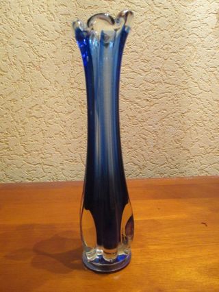 Muranoglas Vase - Antik 22cm Groß Bild