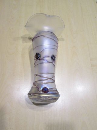 Poschinger Vase Mit Fadenlauf Handgearbeitet Deko Mit Label Bild