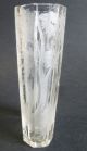 Sehr Schöne Kleine Antike Vase Aus Glas Mit Jagd Wald Motiv Relief Jagd & Fischen Bild 3