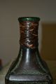 Alte Whisky Flasche Mit Leder Bearbeitet Lunion Fait La Force College Glas & Kristall Bild 9