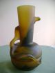 1 Vase Antik Frankreich Mattes Farbiges Glas Nicht Signiert Glas & Kristall Bild 7