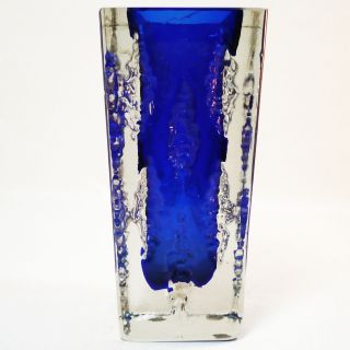 Ingrid Glas Vase • German Mid Century Art Glass • 1,  1 Kg • Modernist Design Bild
