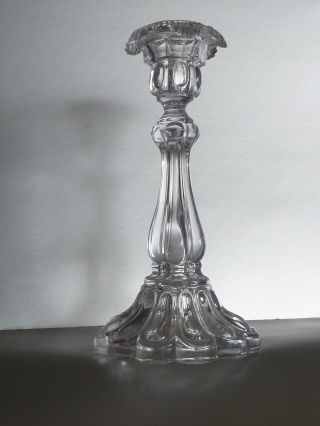 Kerzenleuchter Kerzenhalter Antik Groß Pressglas Kerzenständer Ein Eyecatcher Bild