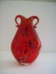 Große Glas Vase Muranoglas Murinnen.  Millefiorie.  3kg. Glas & Kristall Bild 3