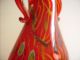 Große Glas Vase Muranoglas Murinnen.  Millefiorie.  3kg. Glas & Kristall Bild 8