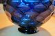 Antik Glas Schale Glass Sugar Bowl English Bristol Blue Brilliant Cobalt Um 1790 Sammlerglas Bild 3