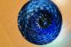 Antik Glas Schale Glass Sugar Bowl English Bristol Blue Brilliant Cobalt Um 1790 Sammlerglas Bild 5