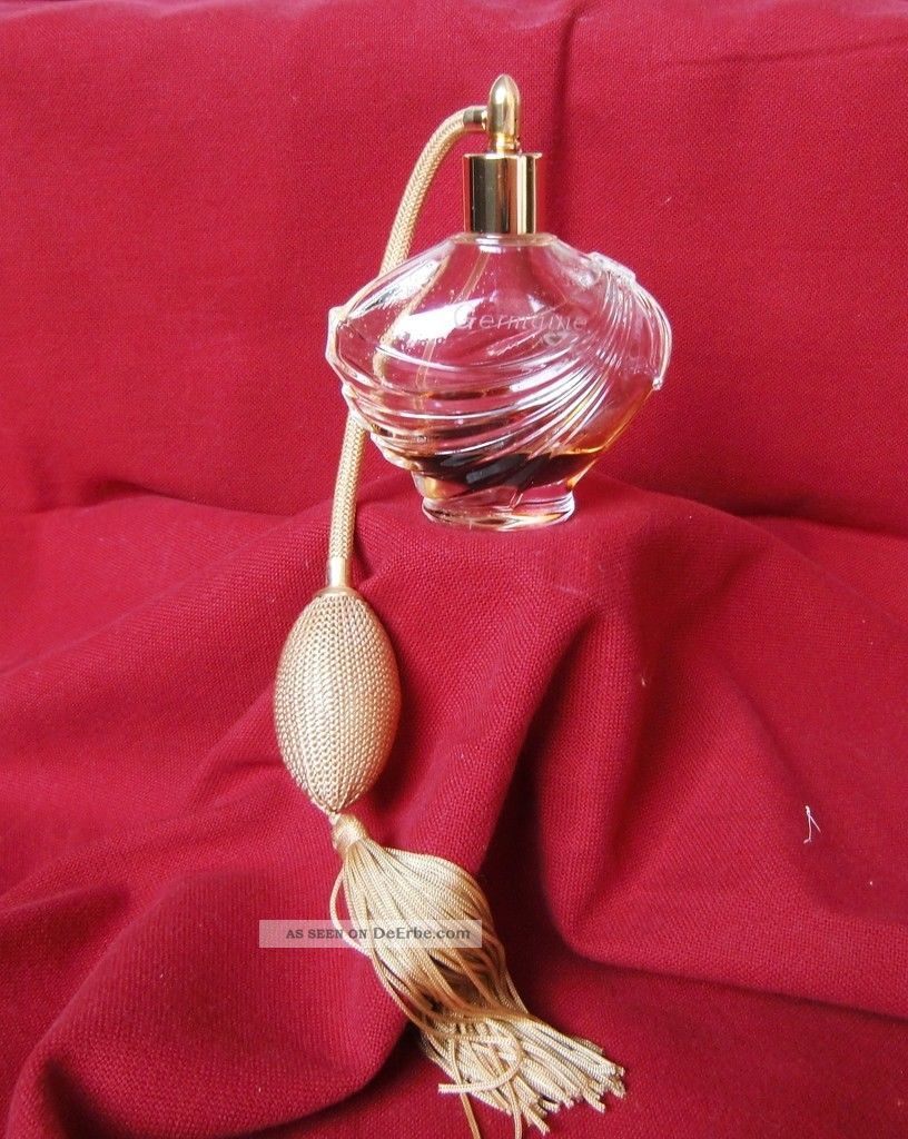 Alter Sammlerflakon Kristall Spray Flakon Zerstäuber 