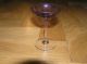 2 Gläser Mini - Römer Rubinrot Kristall Und Likörglas Lila Kristall Bild 3