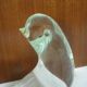 Figurine - Cenedese Murano Abstrakte Skulpturale Darstellung Eines Vogels Glas & Kristall Bild 3