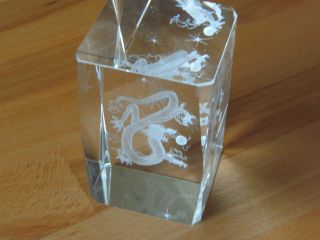 Glasdrache 3d - Glas Mit Geschenkbox Bild