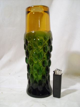 Böhmische Glas Vase,  Ladislav Palecek,  Sklarna Skridlovice 1976,  Model 7607 Bild
