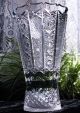 Große Antike Filigrane Bleikristall - Vase Handgeschliffen Vitrinenobjekt Kristall Bild 7
