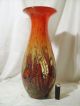 Xxl Glas Vase Wmf Ikora Geislingen,  43cm H,  3,  2kg,  1920/30,  Tolle Farbgebung Sammlerglas Bild 2