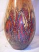 Xxl Glas Vase Wmf Ikora Geislingen,  43cm H,  3,  2kg,  1920/30,  Tolle Farbgebung Sammlerglas Bild 3