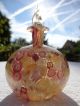 Xl Murano Glas Vase / Flakon Mit Gold U.  Murrinen Von G.  Urban,  15cm Glas & Kristall Bild 1