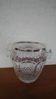 Alter Eiswürfelbehälter - Jugendstil - Kristallglas - Eiskübel - Eisbehälter Sammlerglas Bild 1