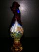 Farbenprächtiger Murano Glas Hahn Mit Etikett Aus Den 60er Jahren Nachlass Glas & Kristall Bild 3