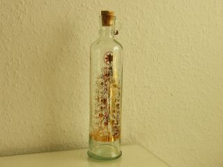Glasflasche Dänemark Weihnachtsflasche H 30 Cm Bild