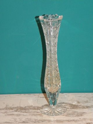 Bleikristall Vase Dünn 20 Cm Hoch Bild