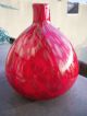 Xxl Murano Glas Skulptur Vase Rot Aventurin 2kg 300gr Glas & Kristall Bild 3